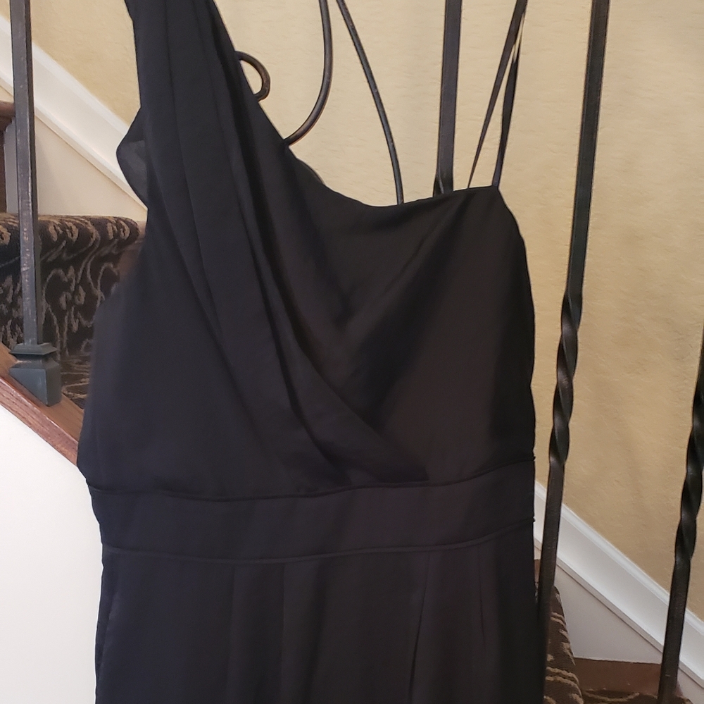 Evening off shoulder dress